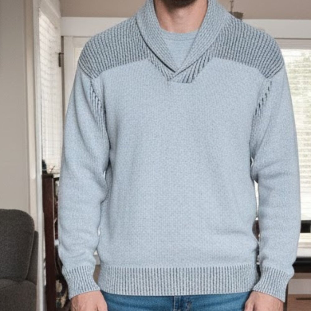 NWT BKE / Buckle sz XL mens v mock neck pullover sweater